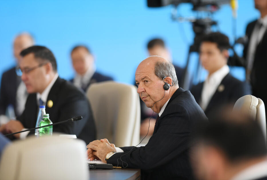 Prezident İlham Əliyev Türk Dövlətləri Təşkilatının Dövlət Başçıları Şurasının 12-ci Zirvə Görüşündə çıxış edib