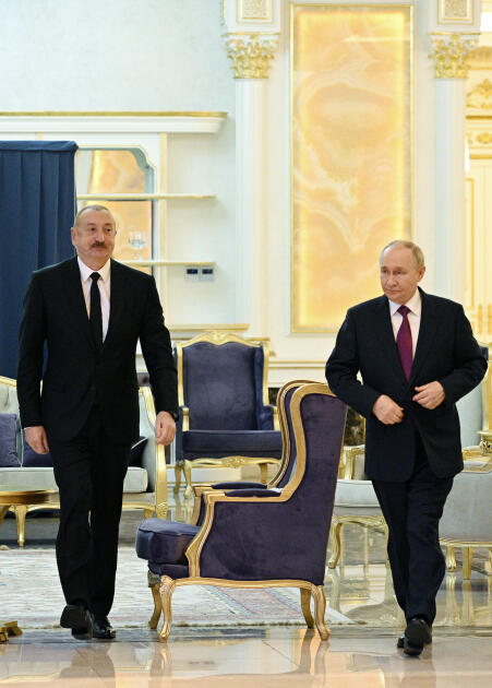 В Душанбе состоялась встреча Президента Ильхама Алиева с Президентом России Владимиром Путиным в формате один на один