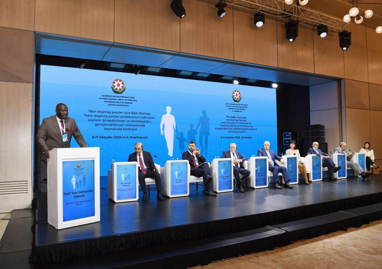 Bakıda itkin düşmüş şəxslərlə bağlı beynəlxalq konfrans təşkil olunub