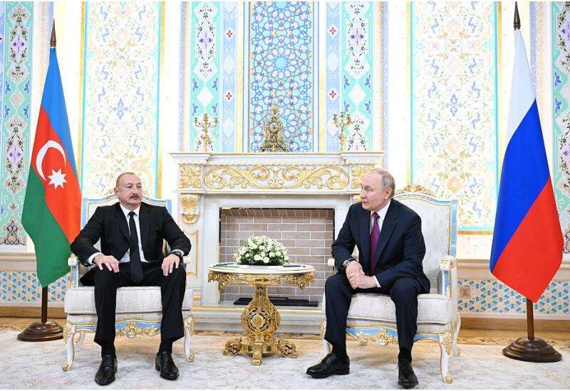 Президент России отметил высокий уровень гуманитарных связей между РФ и Азербайджаном