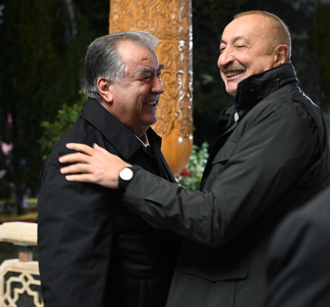 Prezident İlham Əliyev Düşənbədə MDB dövlət başçılarının qeyri-rəsmi şam yeməyində iştirak edib