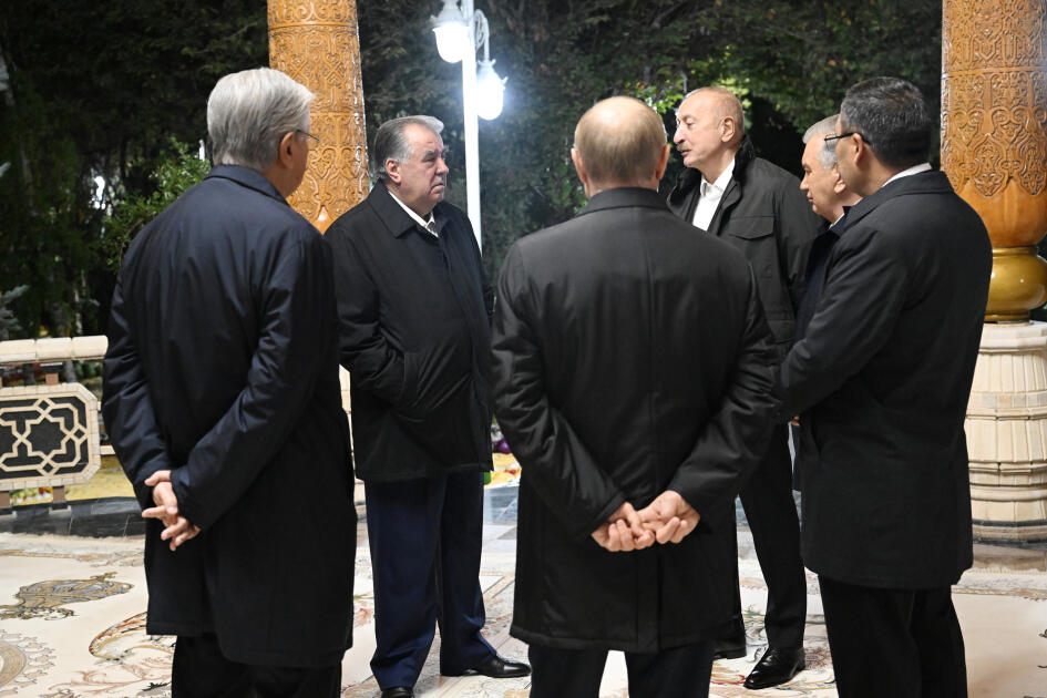 Prezident İlham Əliyev Düşənbədə MDB dövlət başçılarının qeyri-rəsmi şam yeməyində iştirak edib