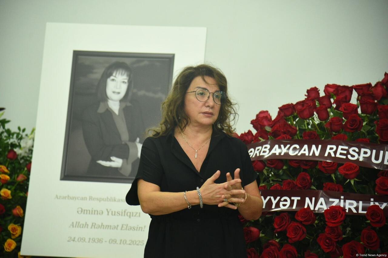Xalq artisti Əminə Yusifqızı dəfn olunub