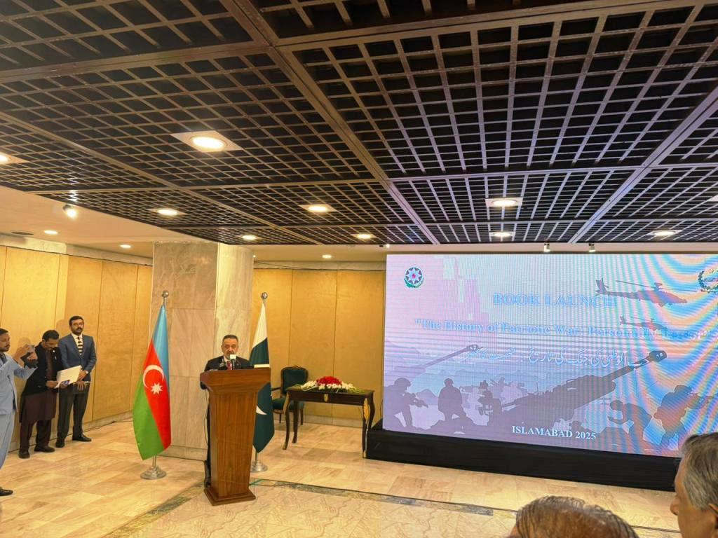 Pakistan Milli Assambleyasında “Vətən müharibəsi tarixi. Şəxsiyyət faktoru” kitabının urdu dilində təqdimatı keçirilib