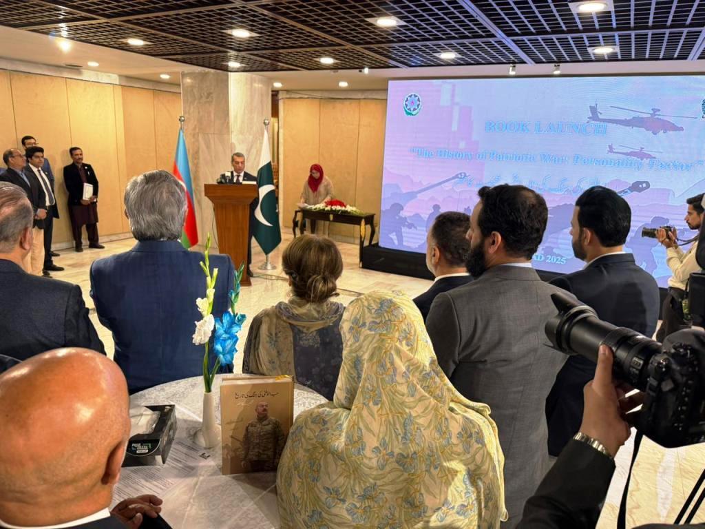 Pakistan Milli Assambleyasında “Vətən müharibəsi tarixi. Şəxsiyyət faktoru” kitabının urdu dilində təqdimatı keçirilib
