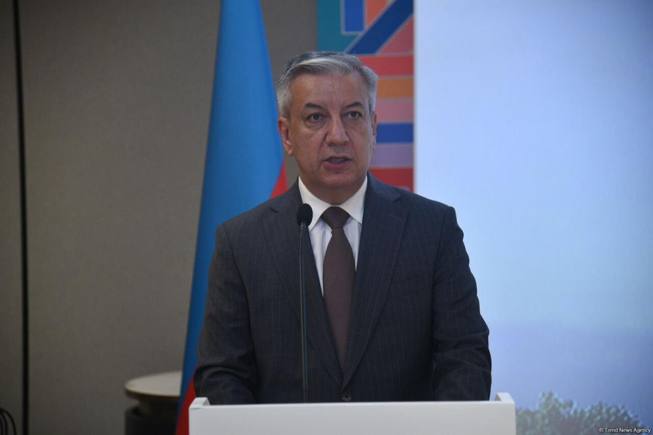 Посольство Туркменистана провело брифинг о строительстве мечети в Физули