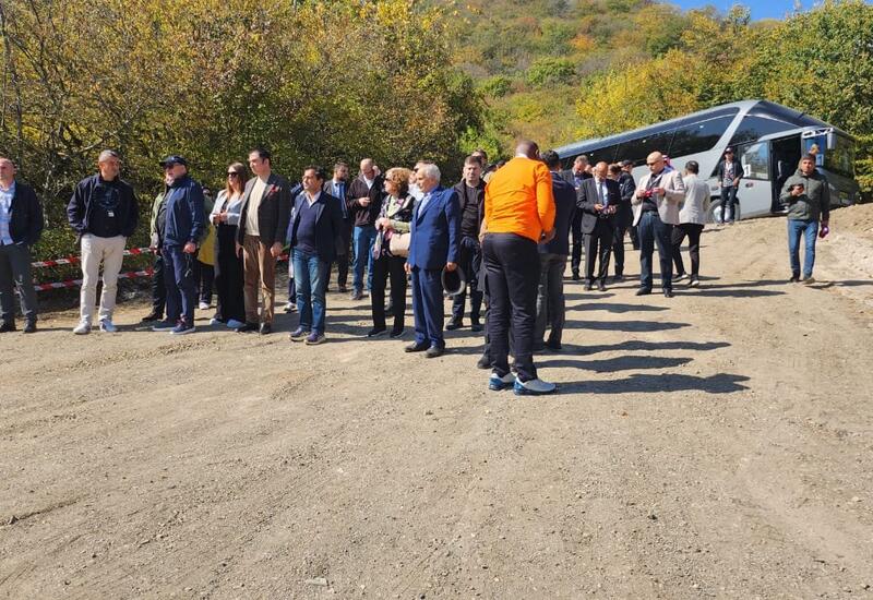 İtkin düşmüş şəxslərlə bağlı beynəlxalq konfrans iştirakçılarının Ağdərəyə səfəri başlayıb