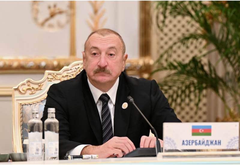 Президент Ильхам Алиев: Отношения между Таджикистаном и Азербайджаном поступательно развиваются