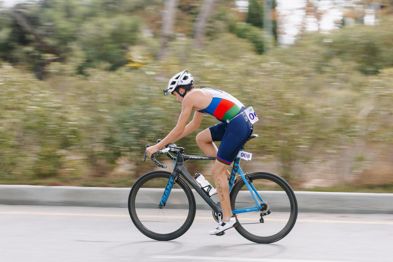 Pirallahıda triatlon üzrə ölkə çempionatı keçirilib