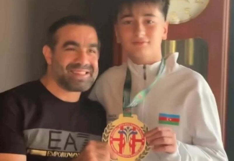 Rəşad Dağlının oğlu çempion oldu