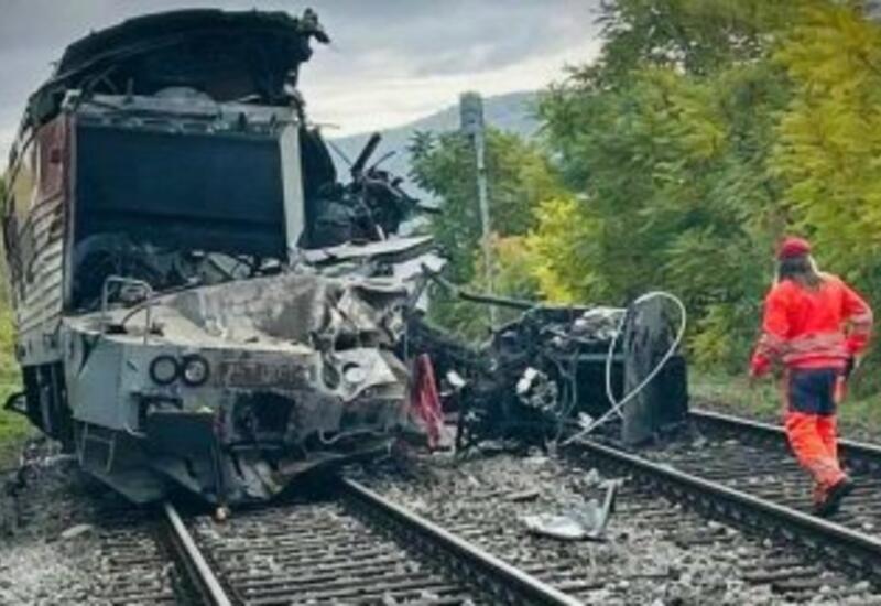 В Словакии столкнулись два поезда