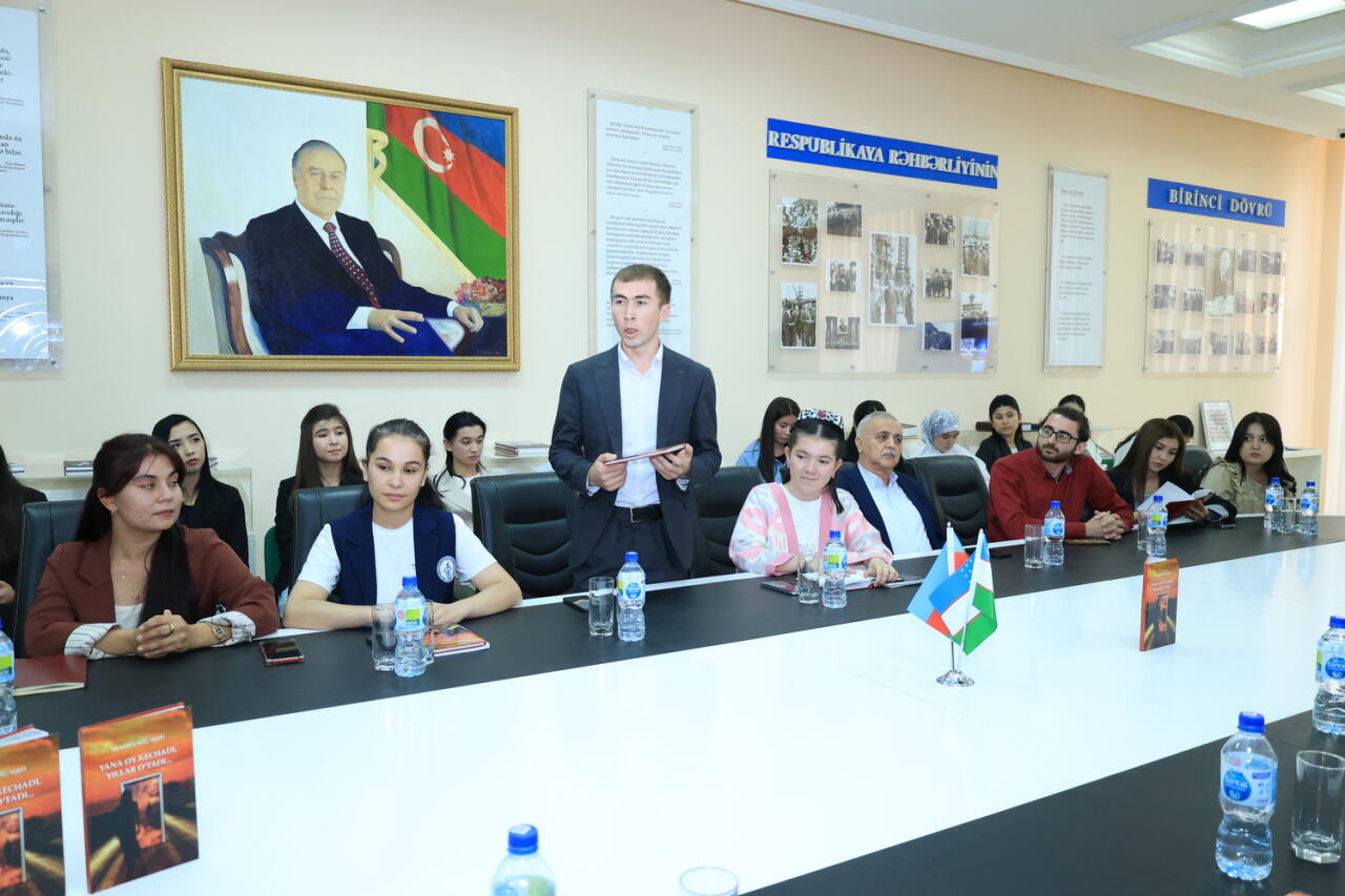 Daşkənddə Mahirə Nağıqızının özbək dilində çap olunan şeirlər toplusunun təqdimatı olub