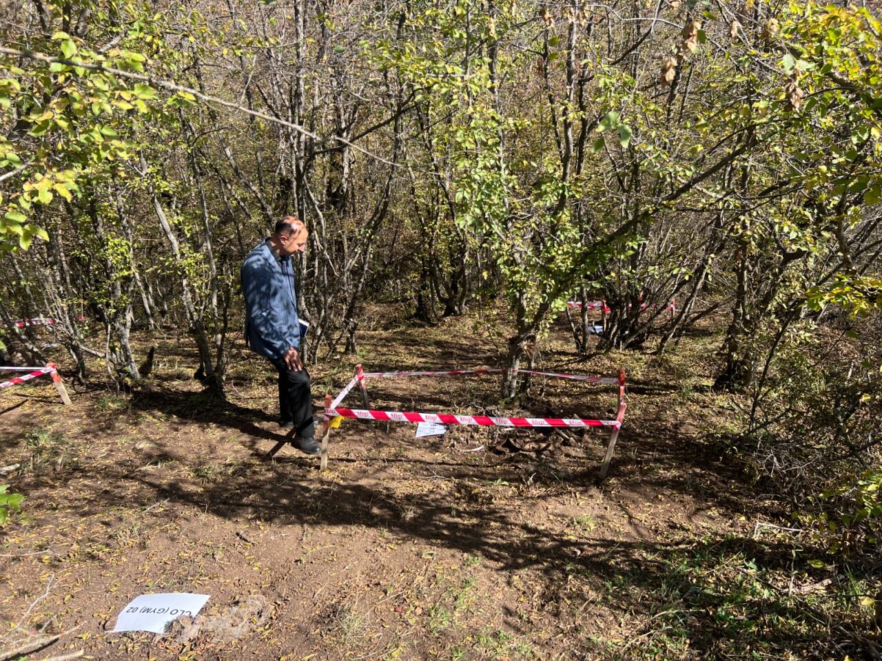 Проведено расследование на месте массового захоронения в Агдере