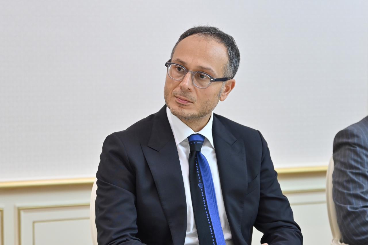 Сахиба Гафарова приняла делегацию во главе с новым генсеком ТЮРКПА