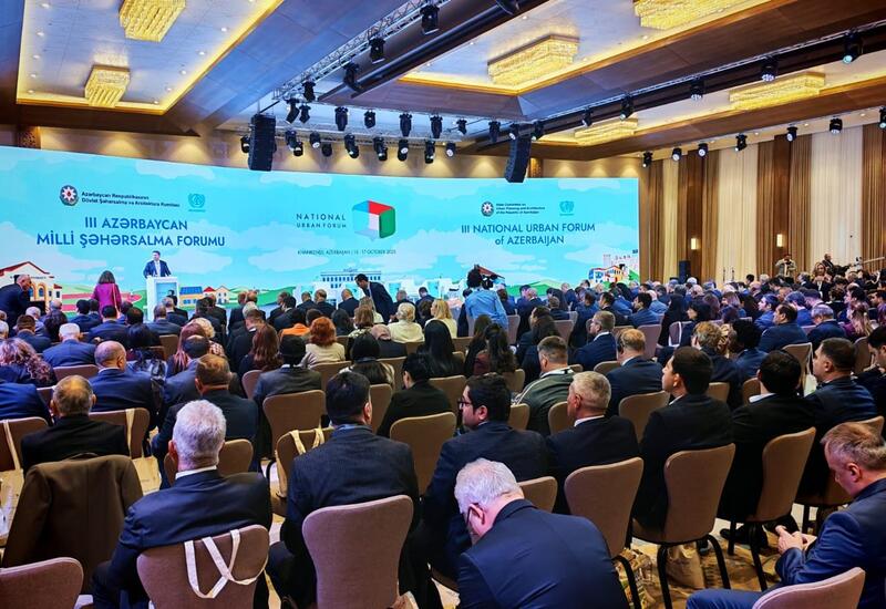 Xankəndi şəhərində III Milli Şəhərsalma Forumu öz işinə başlayıb