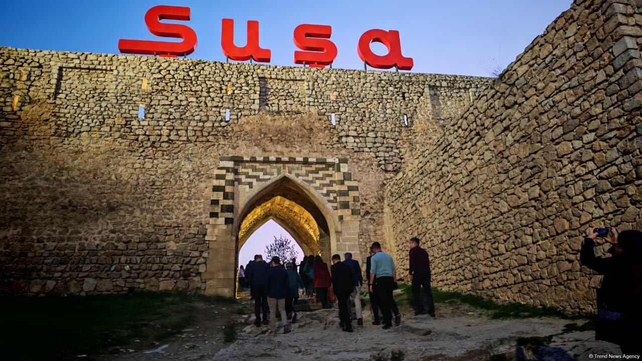 Üçüncü Azərbaycan Milli Şəhərsalma Forumunun iştirakçıları Şuşa şəhərində olublar