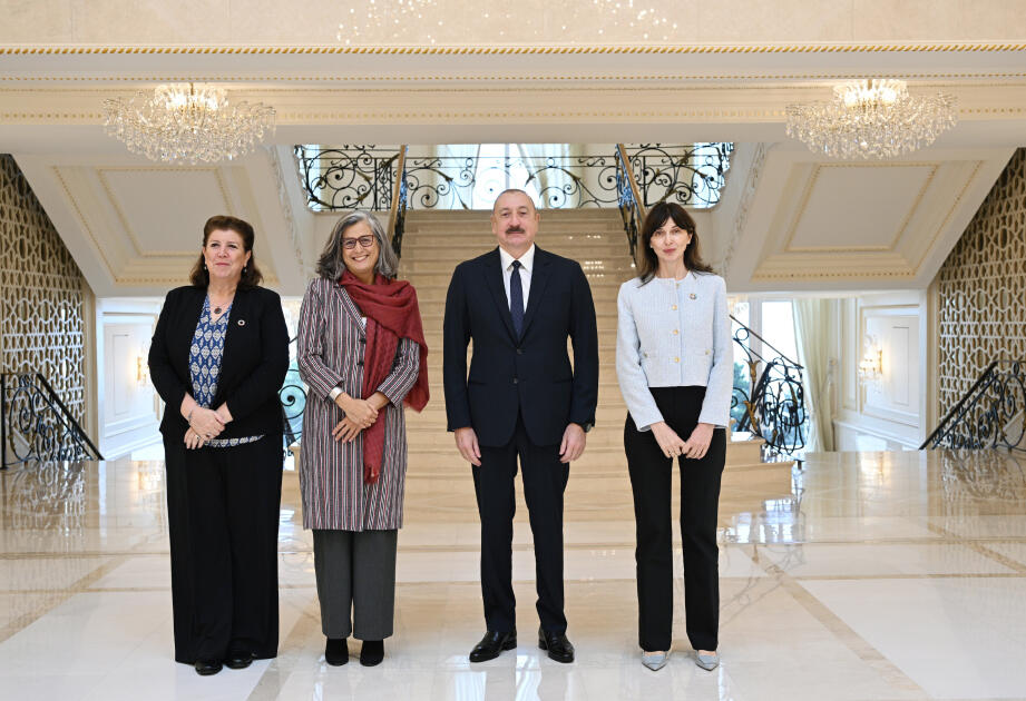 Prezident İlham Əliyev BMT-nin Məskunlaşma Proqramının icraçı direktorunu qəbul edib