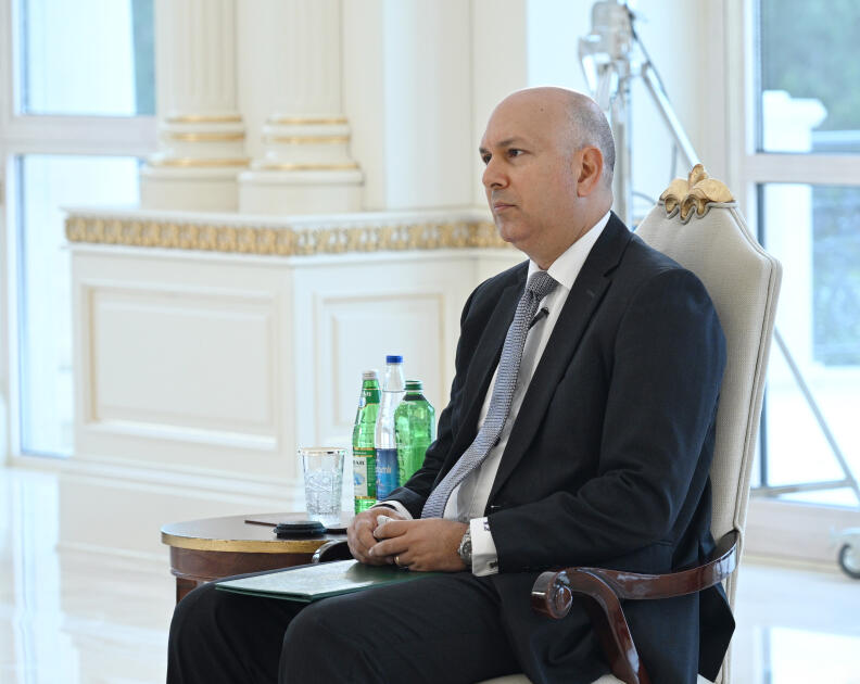 Президент Ильхам Алиев принял верительные грамоты новоназначенного посла Египта в Азербайджане
