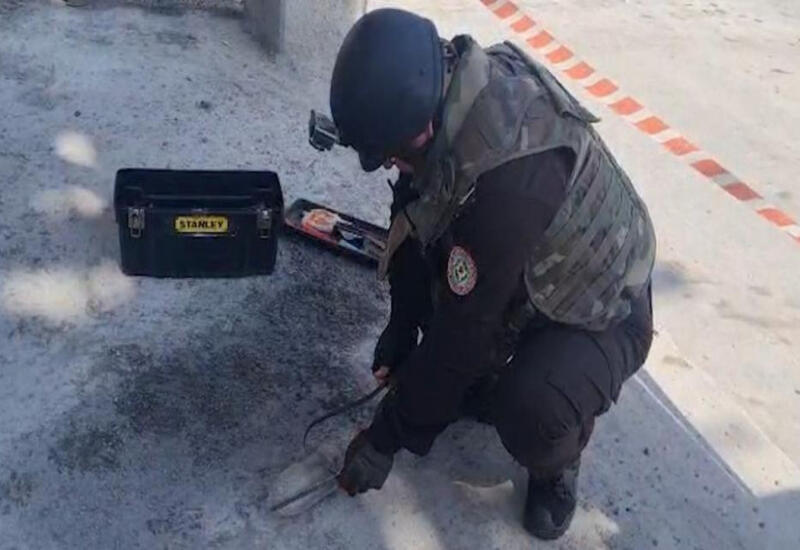 В бакинском поселке обнаружен боеприпас