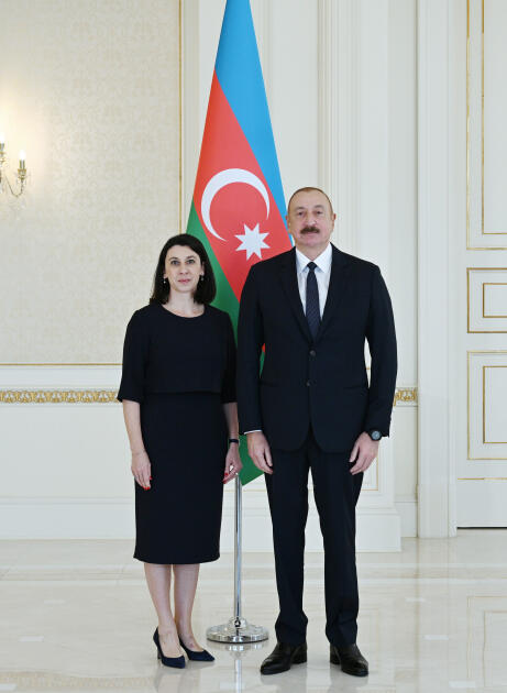 Президент Ильхам Алиев принял верительные грамоты нового посла Франции