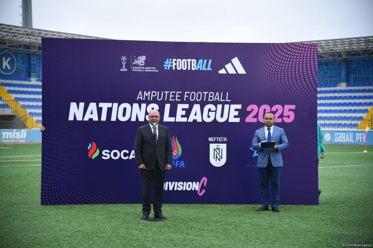 Bakıda amputant futbolu üzrə Millətlər Liqası oyunlarının açılış mərasimi keçirilib