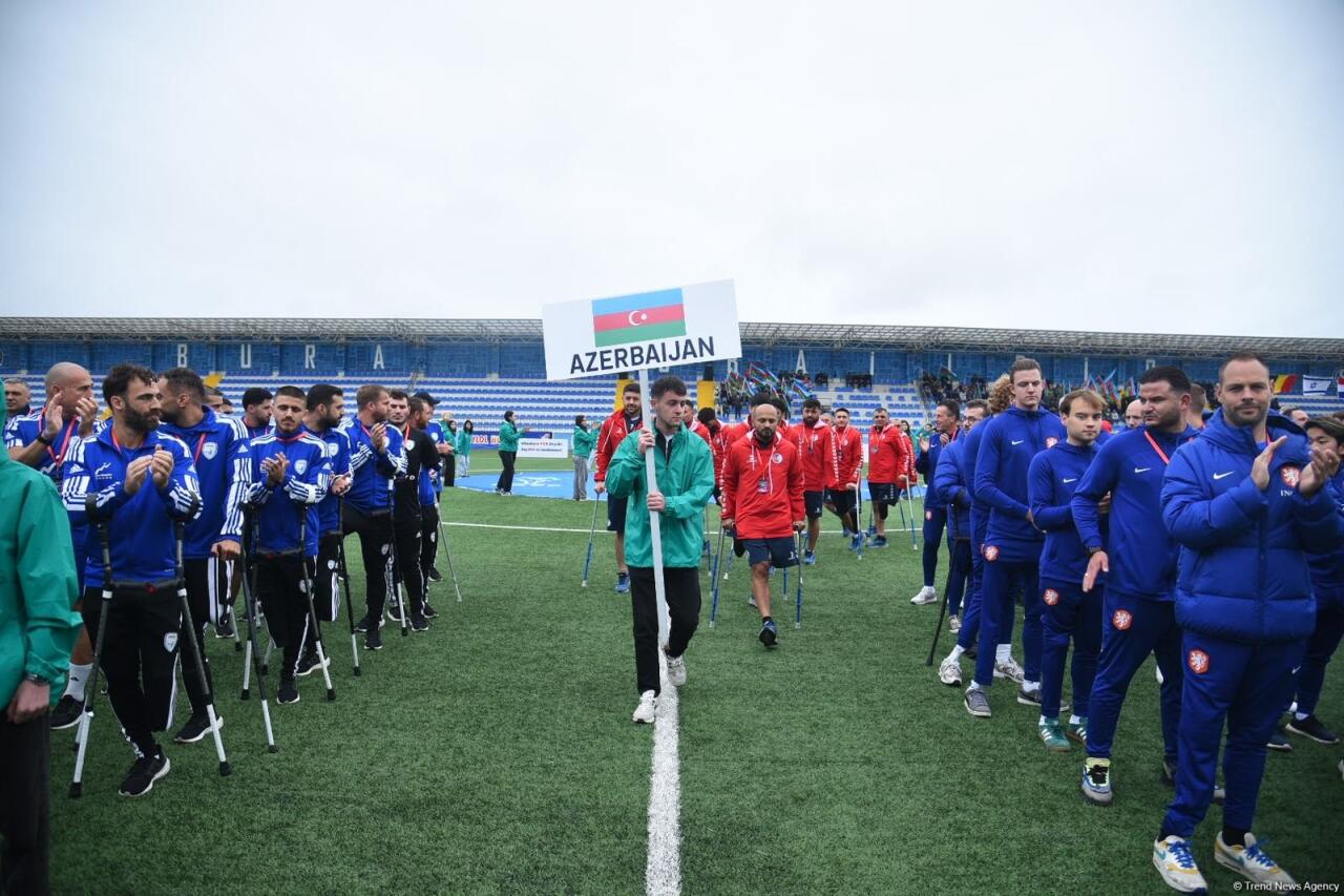 Bakıda amputant futbolu üzrə Millətlər Liqası oyunlarının açılış mərasimi keçirilib