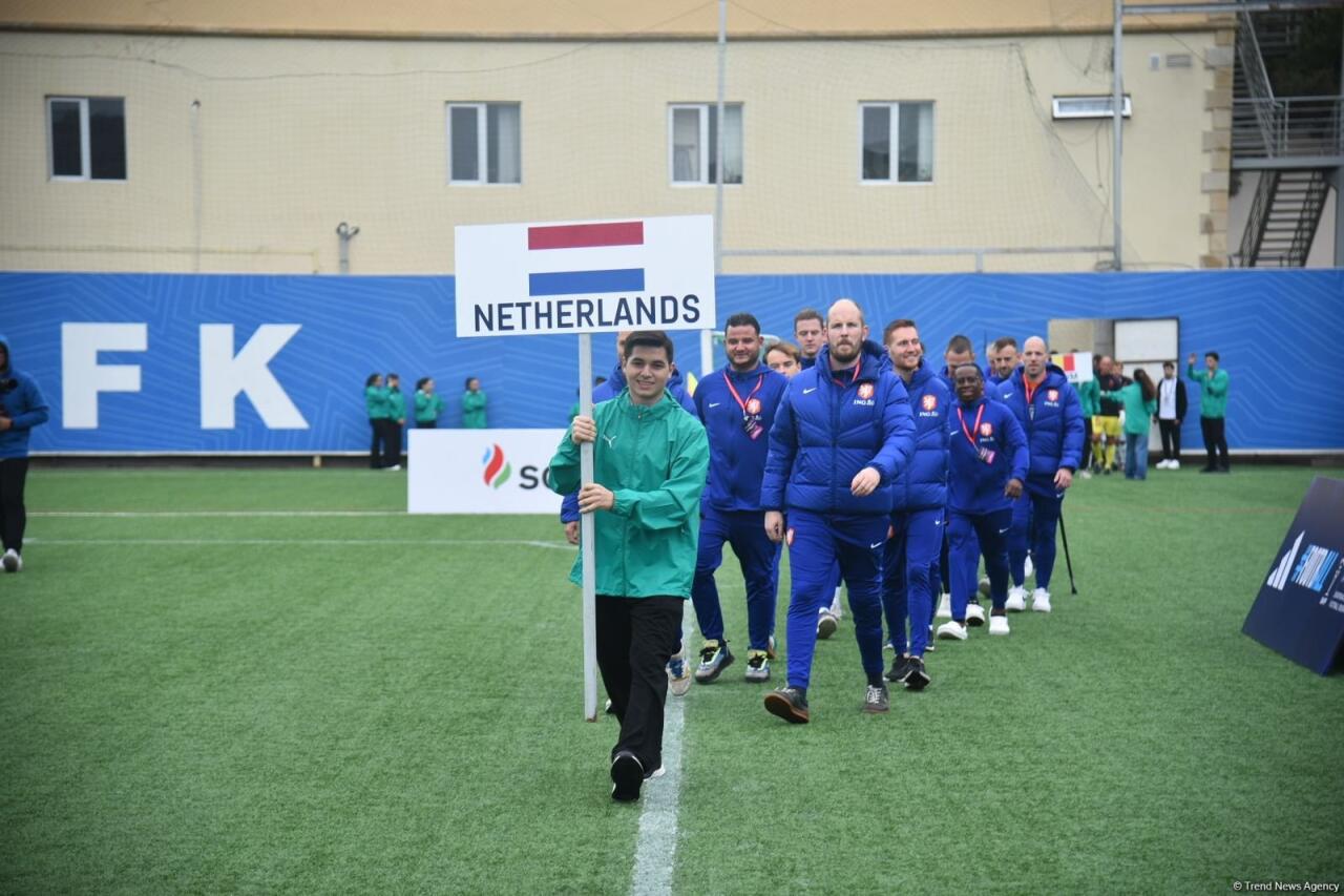 Bakıda amputant futbolu üzrə Millətlər Liqası oyunlarının açılış mərasimi keçirilib