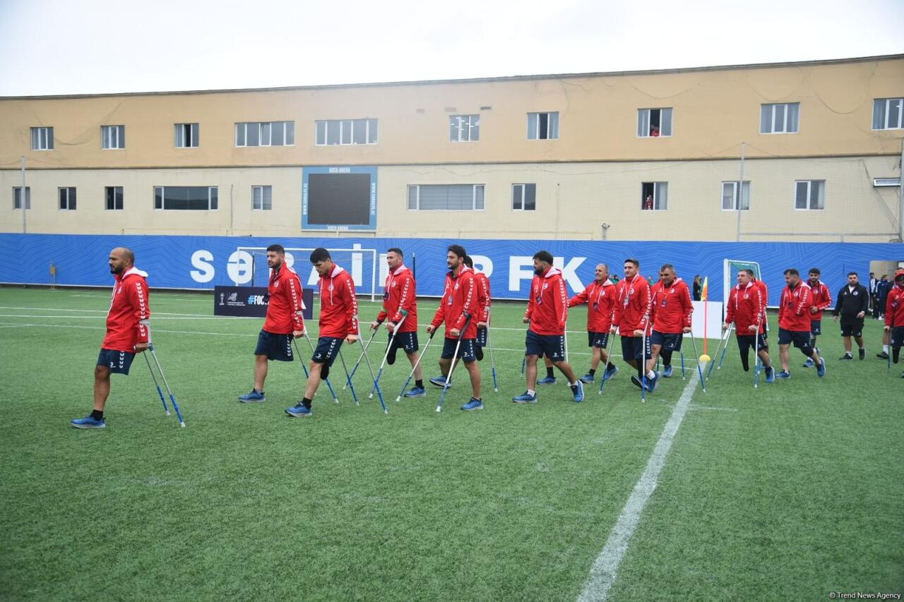 Bakıda amputant futbolu üzrə Millətlər Liqası oyunlarının açılış mərasimi keçirilib