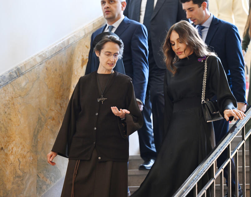 Birinci vitse-prezident Mehriban Əliyevanın Vatikan şəhər-dövlətinin qubernatorluğunun prezidenti ilə görüşü olub