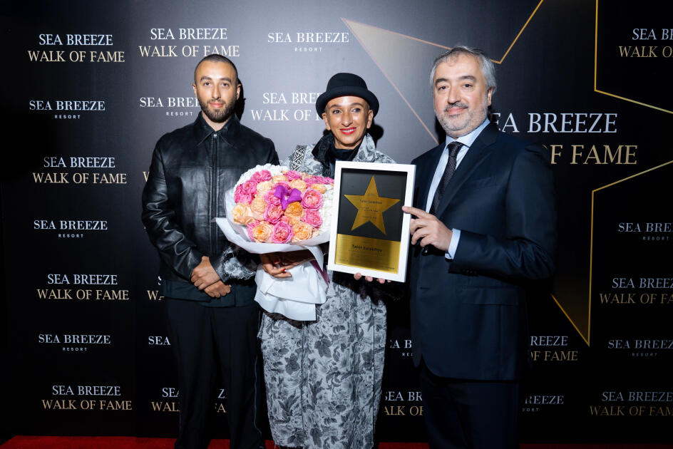 На Аллее Sea Breeze Walk of Fame открыта звезда Таира Салахова