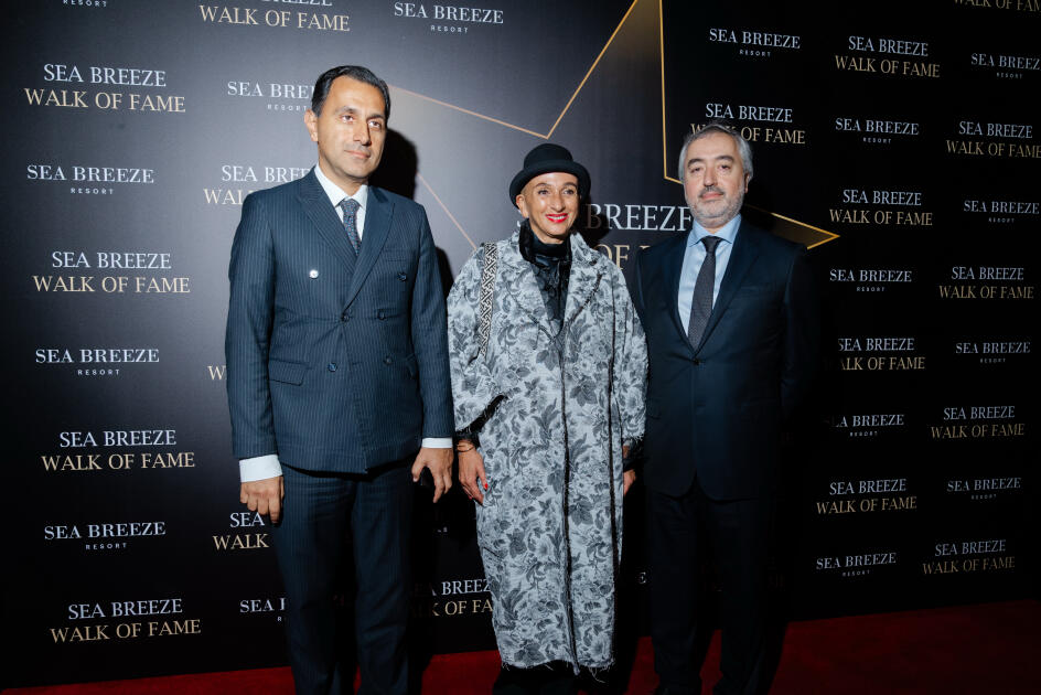 На Аллее Sea Breeze Walk of Fame открыта звезда Таира Салахова
