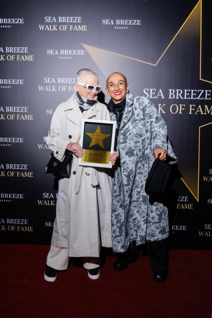 На Аллее Sea Breeze Walk of Fame открыта звезда Таира Салахова