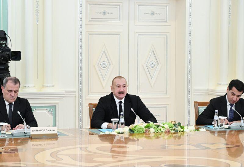 Президент Ильхам Алиев: Азербайджан и Казахстан имеют большой потенциал в развитии энергетического сектора