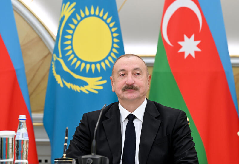 Prezident İlham Əliyev: Qazaxıstan inkişaf və modernləşmə yolu ilə inamla irəliləyir