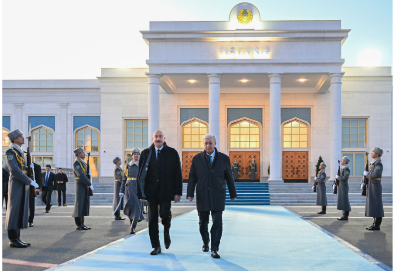Завершился государственный визит Президента Ильхама Алиева в Казахстан