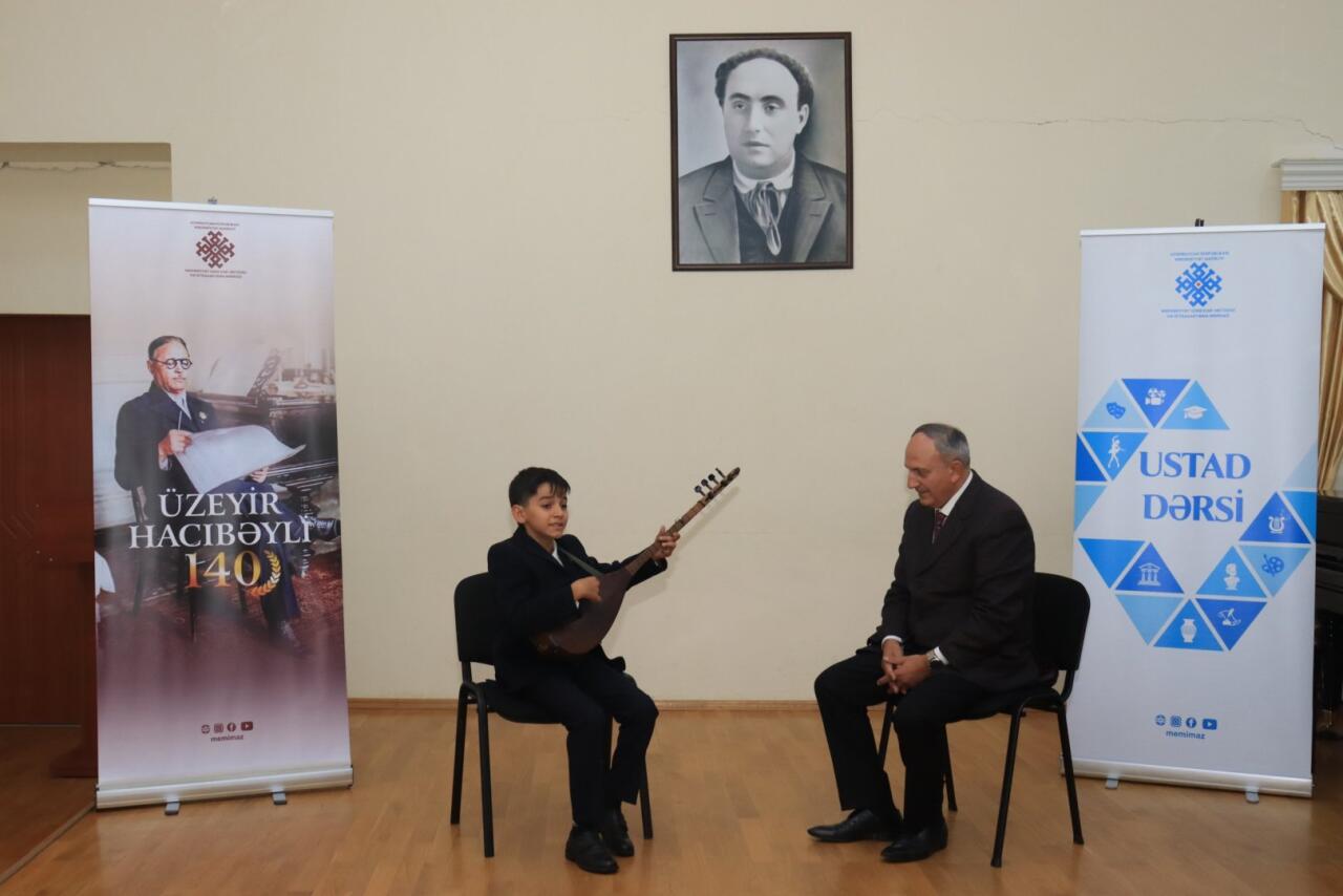 Завершился цикл мастер-классов посвященных 140-летию Узеира Гаджибейли