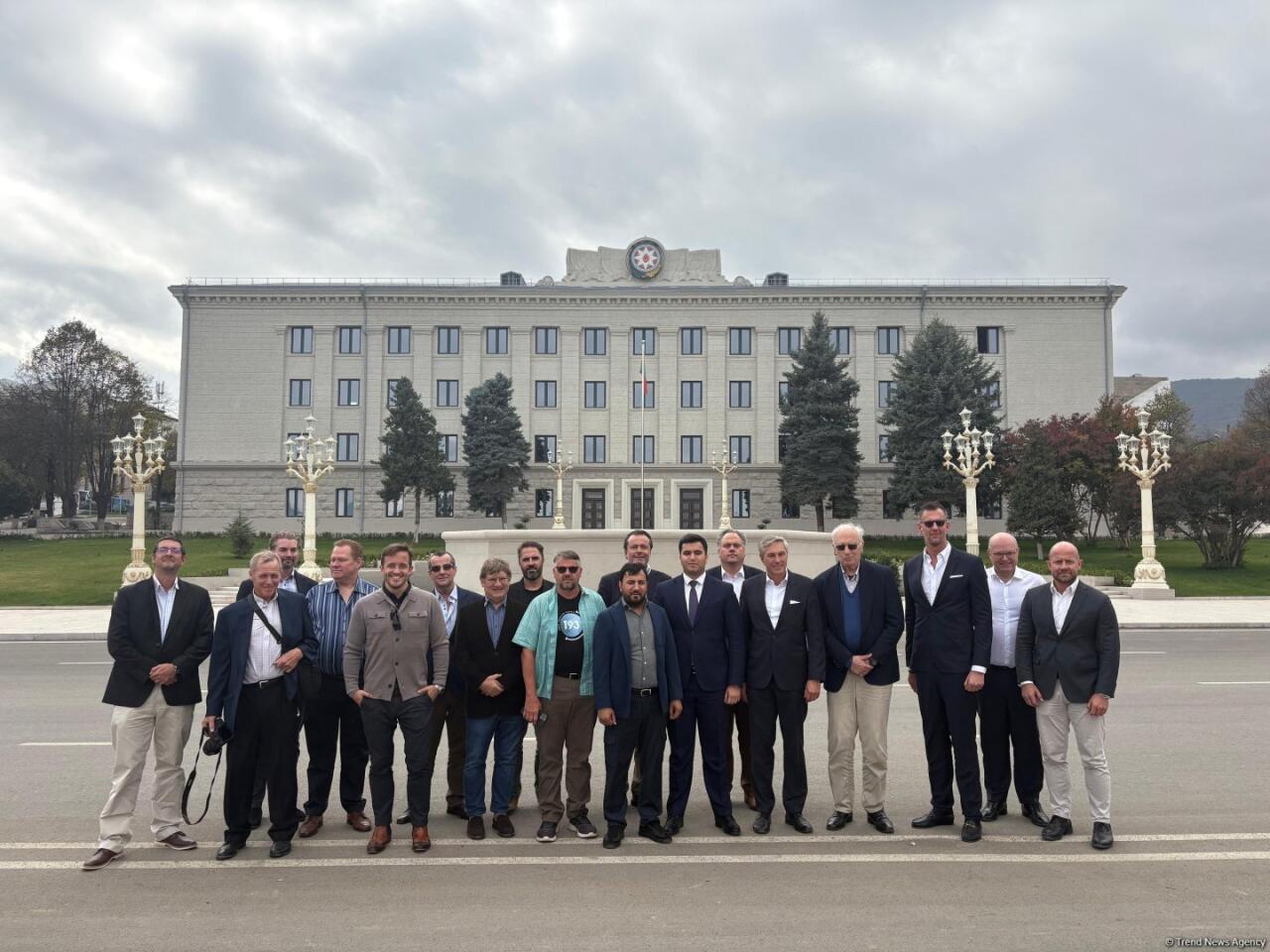 Ağdama səfər edən Beynəlxalq Səyahətçilər Ağdam Çörək muzeyinin qalıqlarını ziyarət ediblər