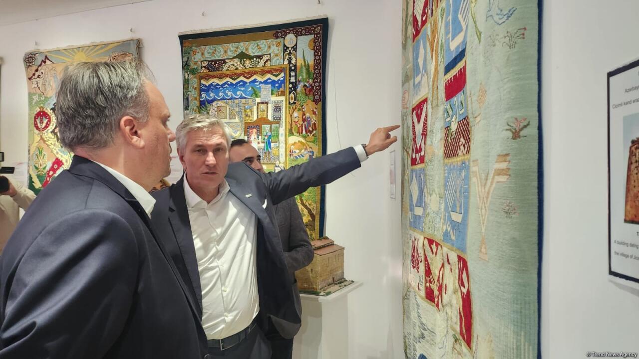 Ağdama səfər edən Beynəlxalq Səyahətçilər Ağdam Çörək muzeyinin qalıqlarını ziyarət ediblər