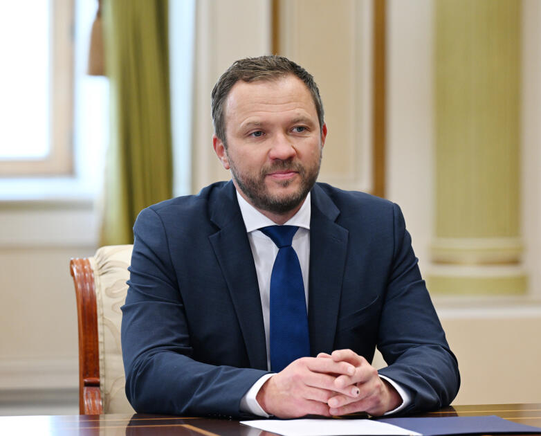Prezident İlham Əliyev Estoniyanın xarici işlər nazirini qəbul edib