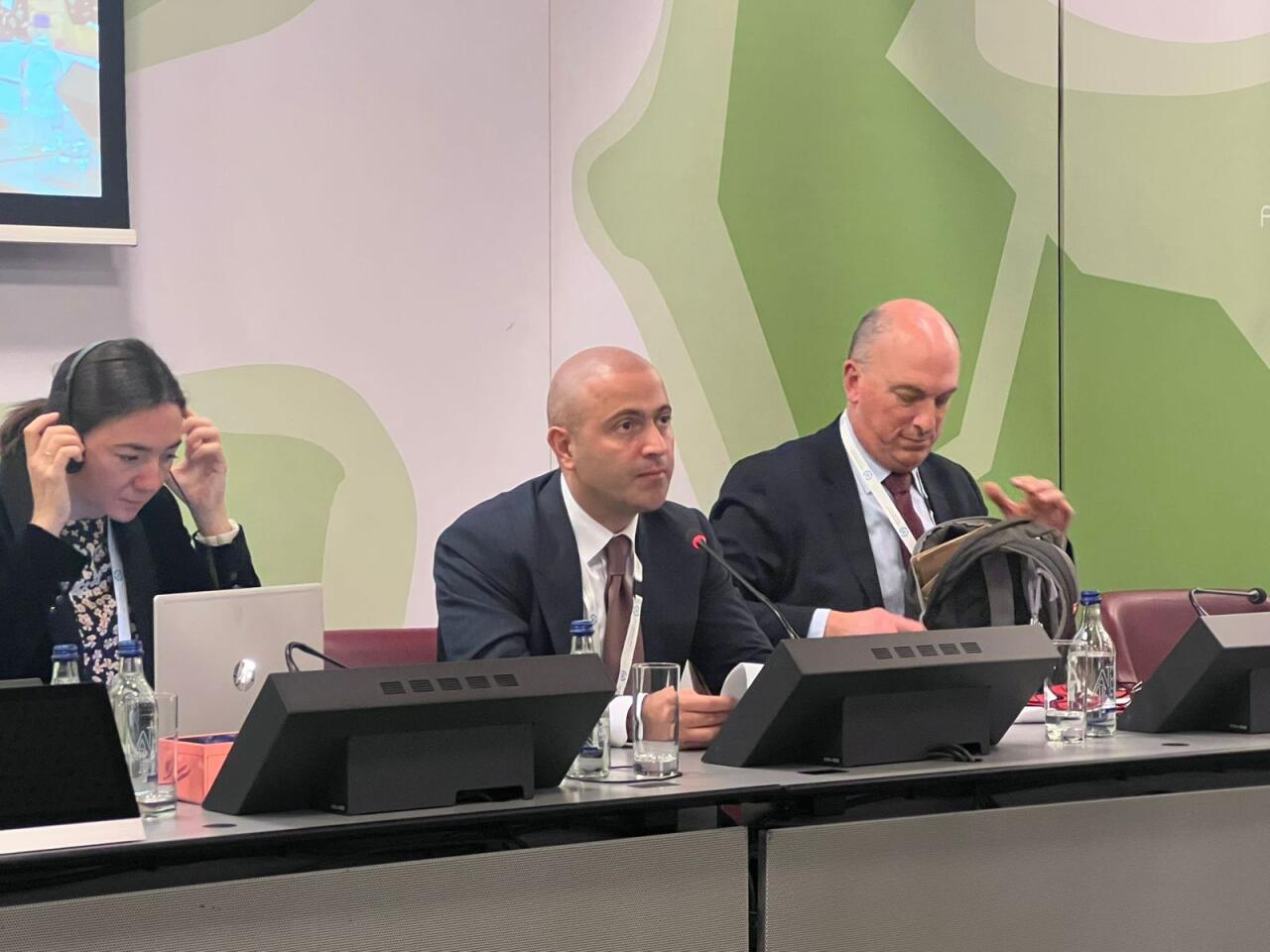 Представители парламентской делегации Азербайджана выступили на обсуждениях в рамках 151-й Ассамблеи Межпарламентского союза