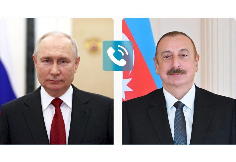 Президент Владимир Путин позвонил Президенту Ильхаму Алиеву