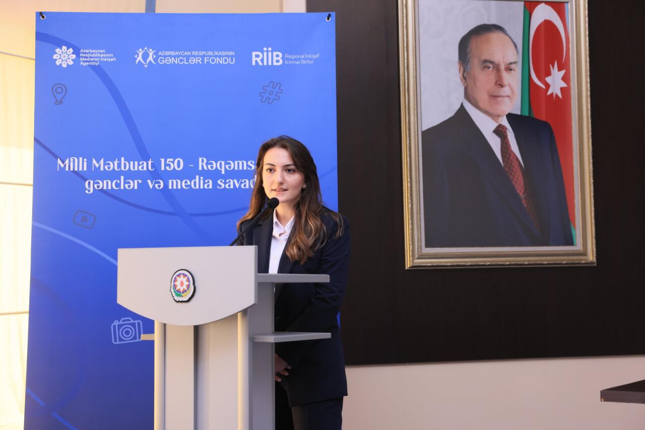 Azərbaycan milli mətbuatının 150 illik yubileyi ilə əlaqədar MEDİA və RİİB könüllüləri Zərdab şəhərinə səfər ediblər