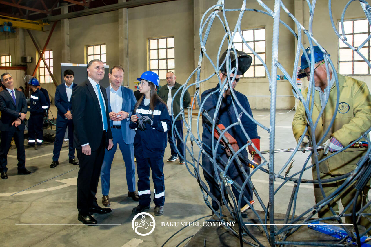 Когда сталь становится искусством Второй Международный Симпозиум “Baku Steel Art” стартовал в Баку
