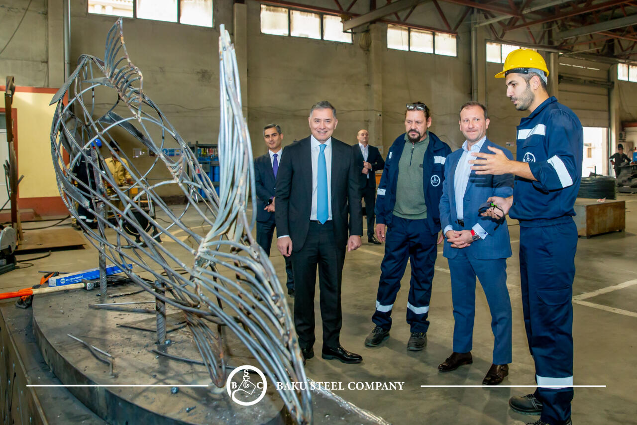 Когда сталь становится искусством Второй Международный Симпозиум “Baku Steel Art” стартовал в Баку