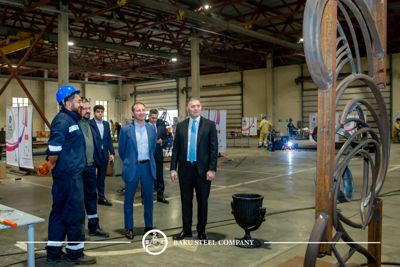 Когда сталь становится искусством Второй Международный Симпозиум “Baku Steel Art” стартовал в Баку