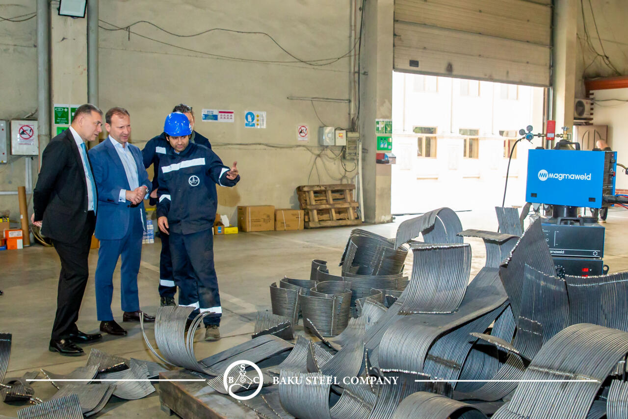 Когда сталь становится искусством Второй Международный Симпозиум “Baku Steel Art” стартовал в Баку