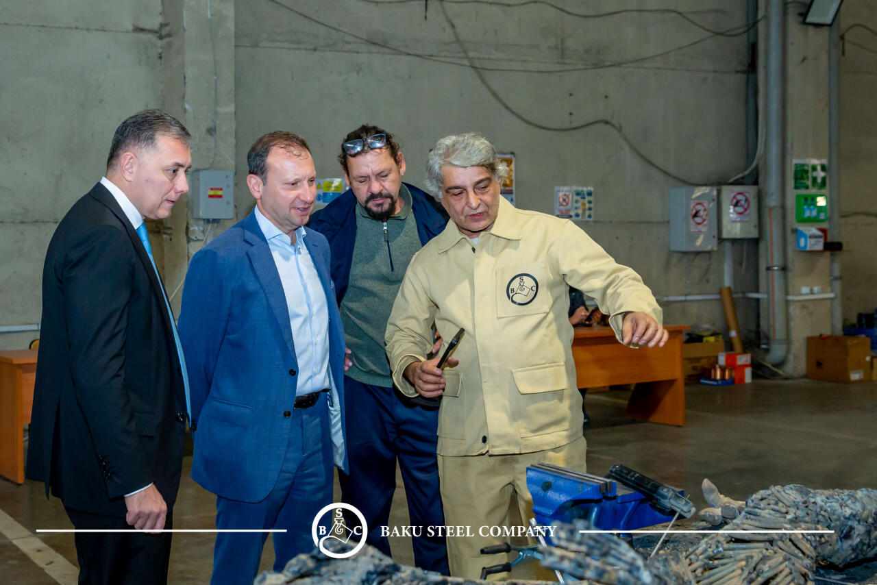Когда сталь становится искусством Второй Международный Симпозиум “Baku Steel Art” стартовал в Баку