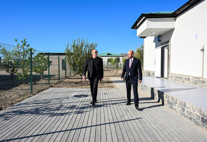 Prezident İlham Əliyev Zəngilanın Ağalı kəndinin 2-ci mərhələsinin və Məmmədbəyli kəndinin açılışlarında iştirak edib