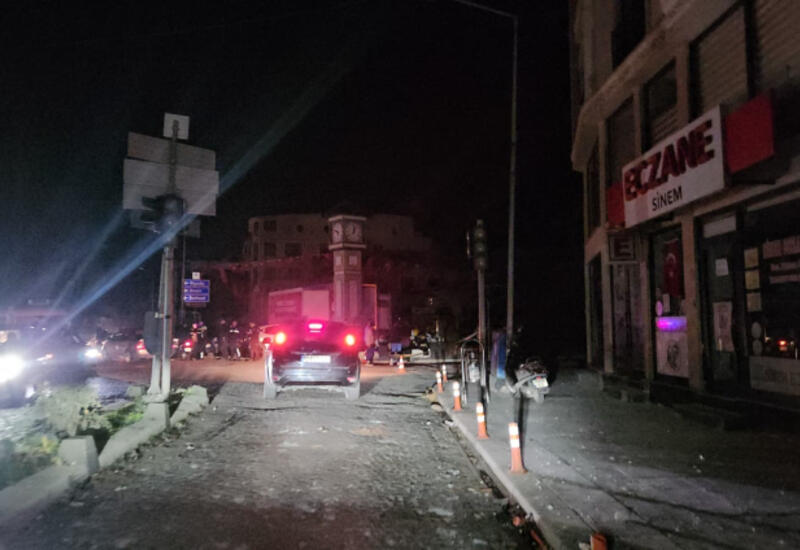 В Турции произошло землетрясение