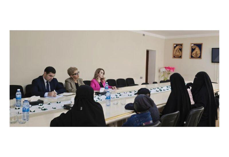 Представители омбудсмена Азербайджана встретились с лицами, репатриированными из Сирии